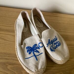 Soludos x Rosewood Mayakoba Aqui Me Quedo Espadrille Flats 8 Resort Vacation